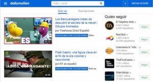 paginas web de consumo de videos